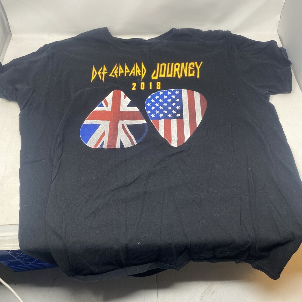 Def Lepard Journey T Shirt Xl 2018